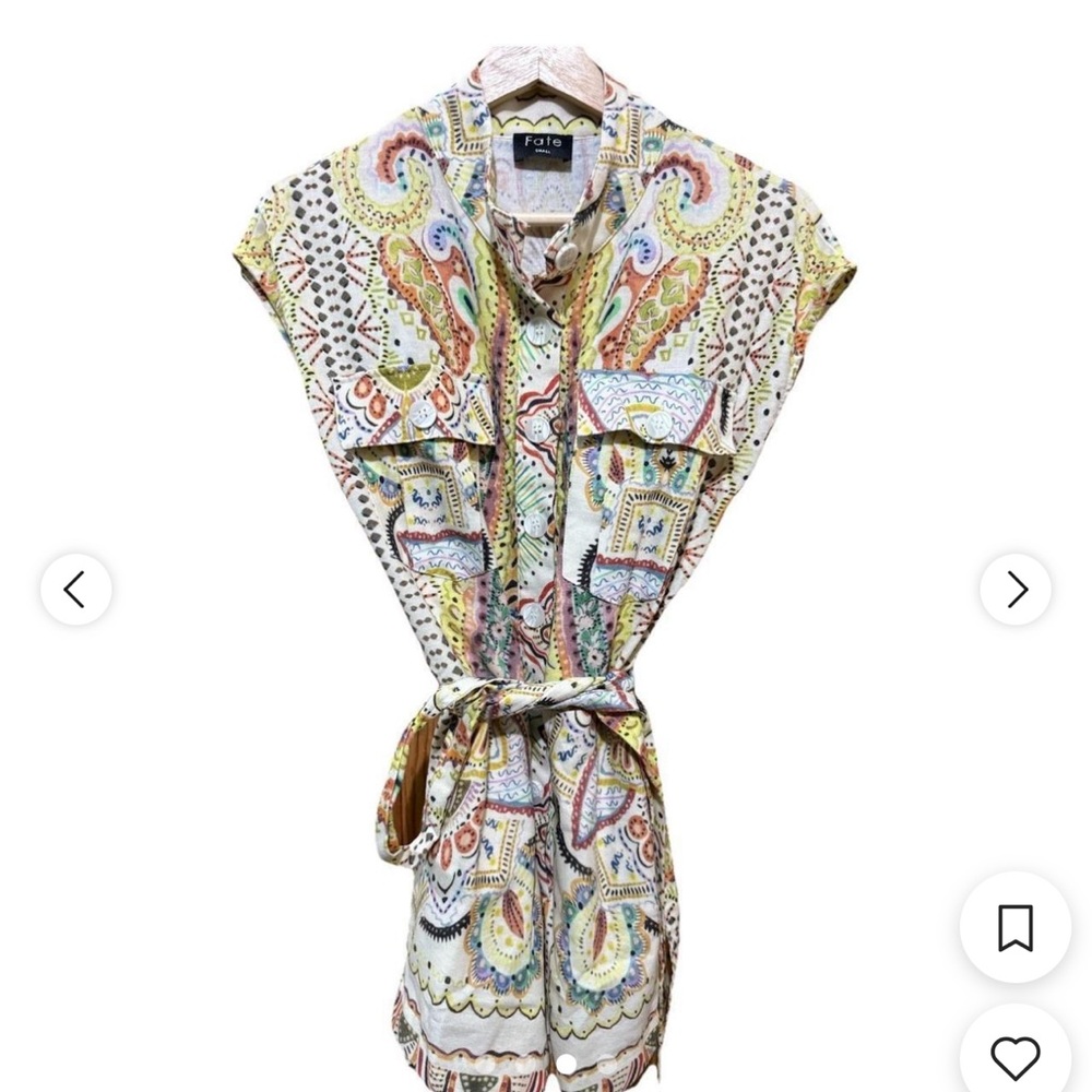 Fate Multicolor Paisley Women's Shorts